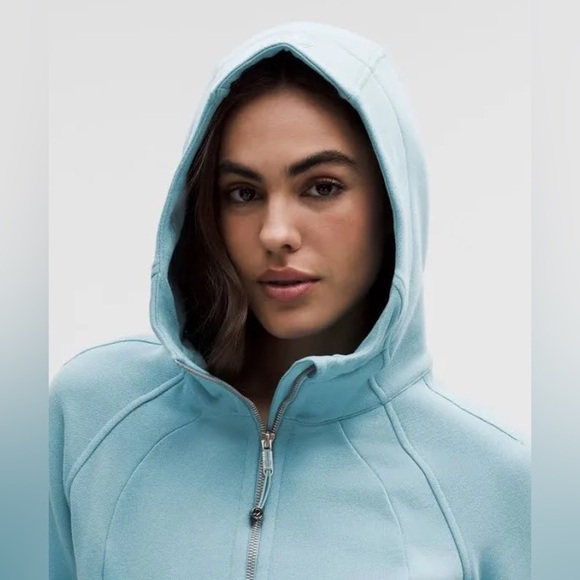 Lululemon Scuba Fleece Cotton Jacket Dusty Lavender - Picture 5 of 8